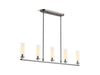 KOHLER K-35877-CH05 Crue 45" linear chandelier, titanium - view 2