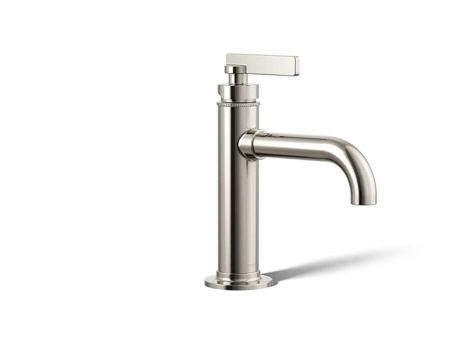 KOHLER K-35907-4K Castia by Studio McGee Single-handle bathroom sink faucet, 1.0 gpm, vibrant polished nickel