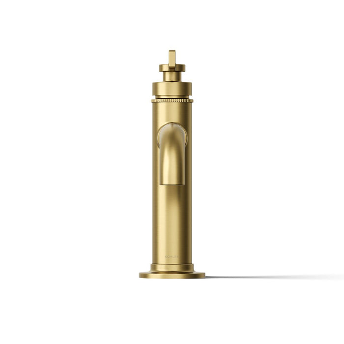 KOHLER K-35907-4N Castia by Studio McGee Single-handle bathroom sink faucet, 0.5 gpm, vibrant brushed moderne brass - view 2