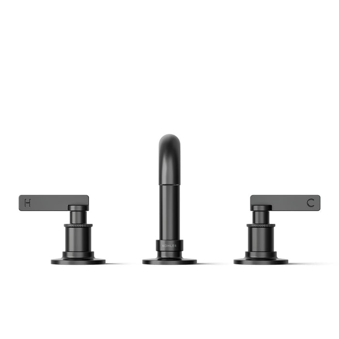 KOHLER K-35908-4 Castia by Studio McGee Widespread bathroom sink faucet, 1.2 gpm, matte black - view 3