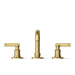KOHLER K-35908-4 Castia by Studio McGee Widespread bathroom sink faucet, 1.2 gpm, vibrant brushed moderne brass - view 3