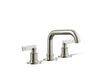 KOHLER K-35908-4N Castia by Studio McGee Widespread bathroom sink faucet, 0.5 gpm, vibrant polished nickel