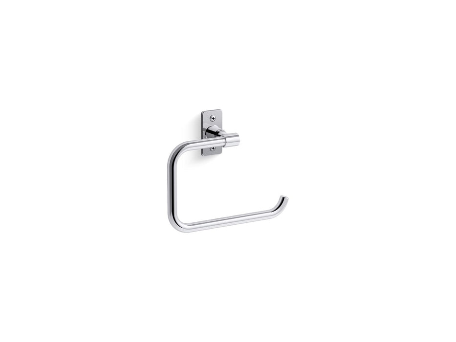 KOHLER K-35928 Castia by Studio McGee Towel ring, polished chrome