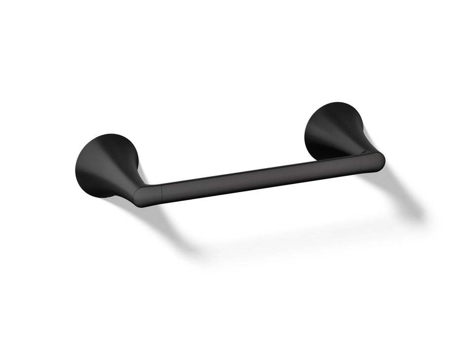 KOHLER K-35930 Buckley 9" towel bar, matte black