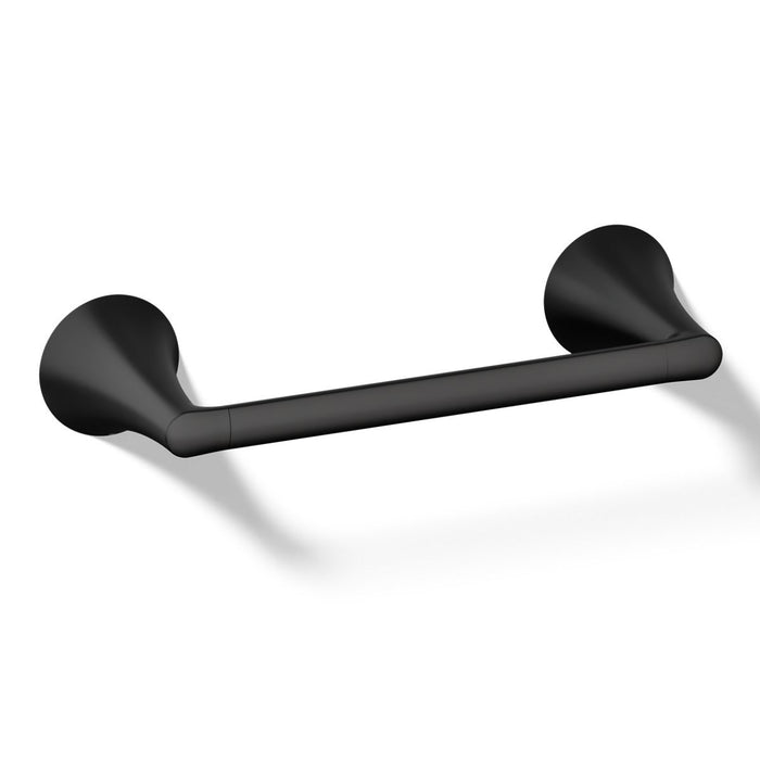 KOHLER K-35930 Buckley 9" towel bar, matte black - view 4