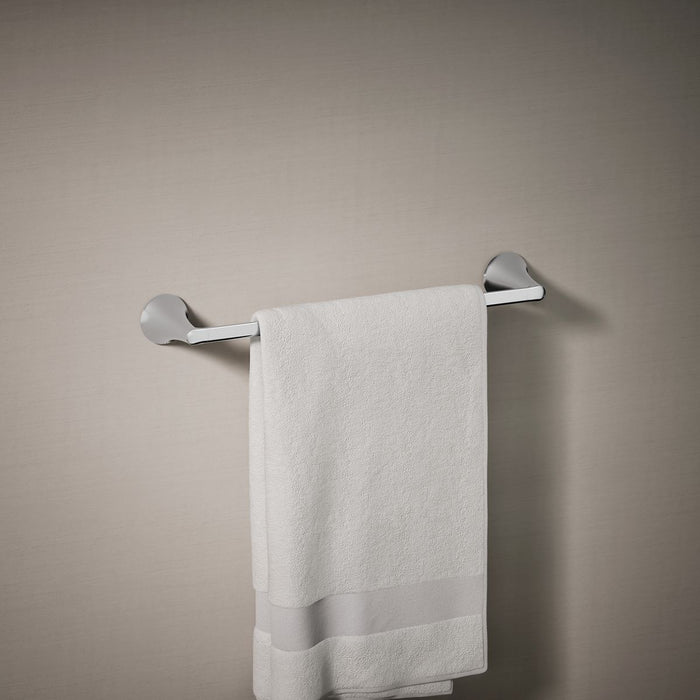 KOHLER K-35931 Buckley 18" towel bar, polished chrome - view 3