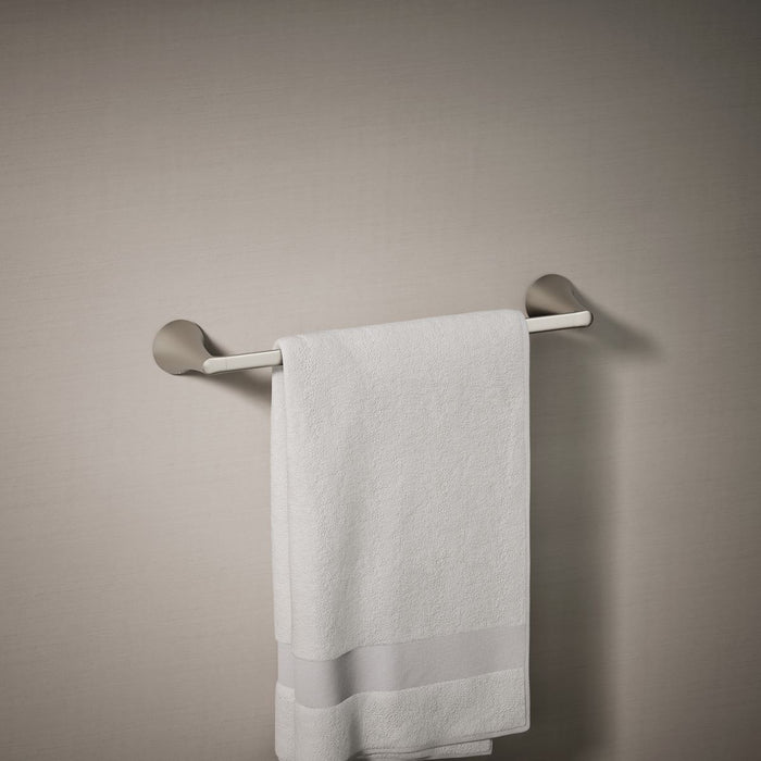 KOHLER K-35931 Buckley 18" towel bar, vibrant brushed nickel - view 3