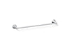 KOHLER K-35932 Buckley 24" towel bar, polished chrome