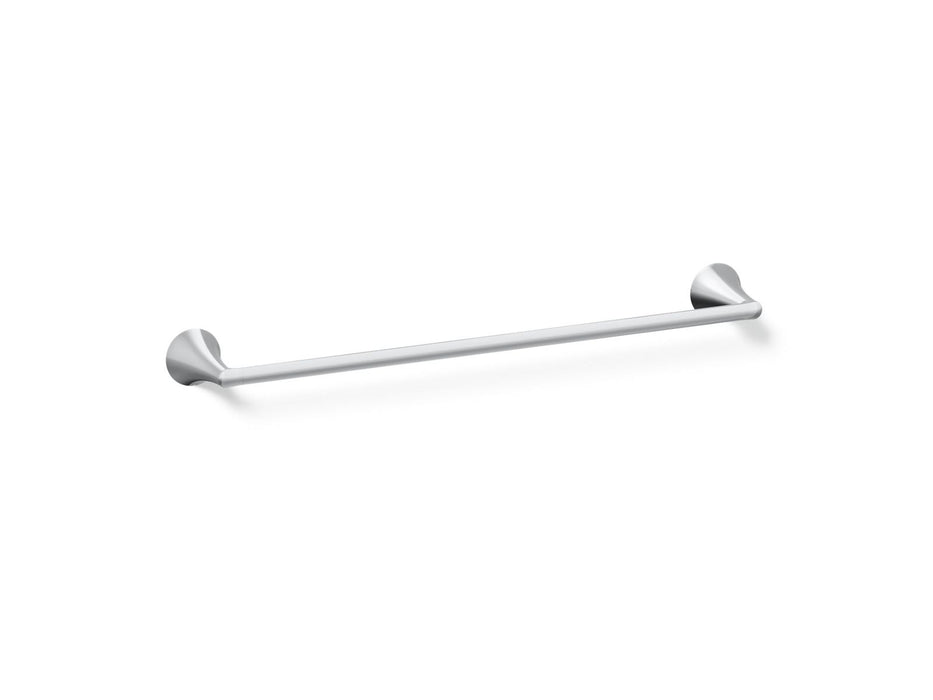 KOHLER K-35932 Buckley 24" towel bar, polished chrome