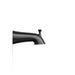 KOHLER K-35935 Buckley Wall-mount bath spout with diverter, matte black - view 4