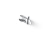 KOHLER K-35935 Buckley Wall-mount bath spout with diverter, polished chrome