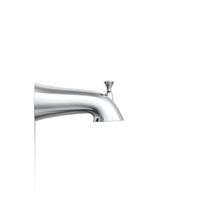 KOHLER K-35935 Buckley Wall-mount bath spout with diverter, polished chrome - view 4