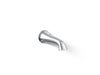 KOHLER K-35936 Buckley Wall-mount bath spout, polished chrome