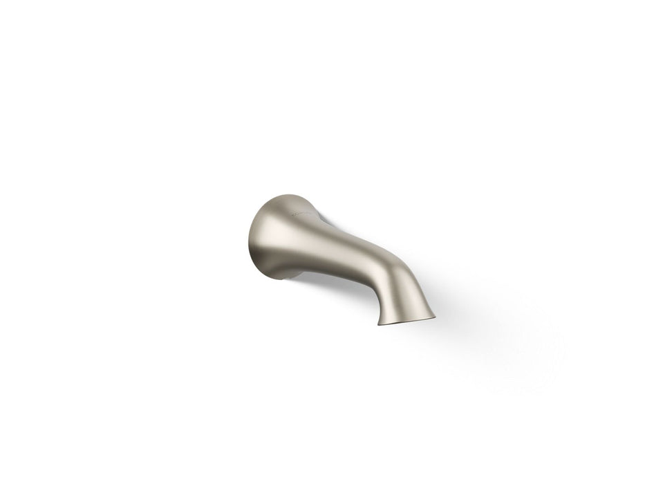 KOHLER K-35936 Buckley Wall-mount bath spout, vibrant brushed nickel