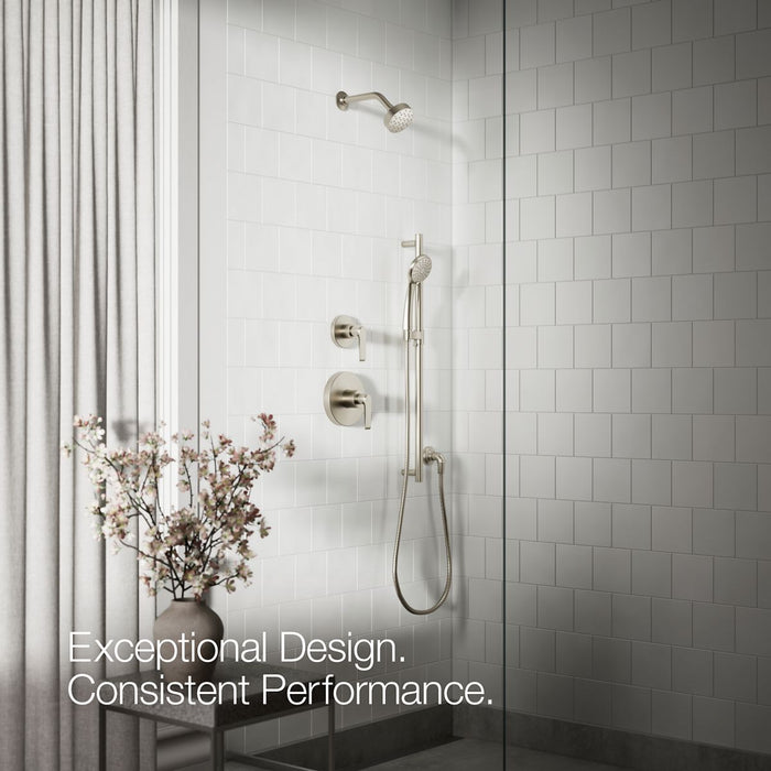 KOHLER K-35949-H Bellera Three-function handshower, 1.5 gpm, vibrant brushed nickel - view 5