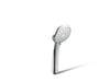 KOHLER K-35949-Y Bellera Three-function handshower, 2.5 gpm, polished chrome