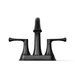 KOHLER K-35951-4 Buckley Centerset bathroom sink faucet, 1.2 gpm, matte black - view 2
