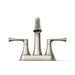 KOHLER K-35951-4 Buckley Centerset bathroom sink faucet, 1.2 gpm, vibrant brushed nickel - view 2