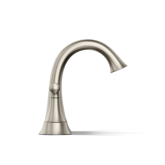 KOHLER K-35951-4 Buckley Centerset bathroom sink faucet, 1.2 gpm, vibrant brushed nickel - view 3