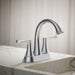 KOHLER K-35951-4K Buckley Centerset bathroom sink faucet, 1.0 gpm, polished chrome - view 4