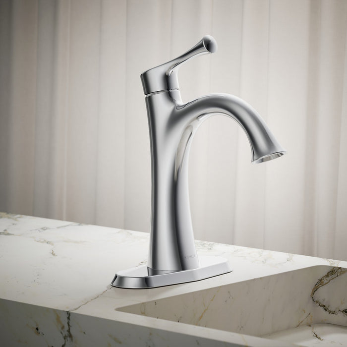 KOHLER K-35952-4 Buckley Single-handle bathroom sink faucet, 1.2 gpm