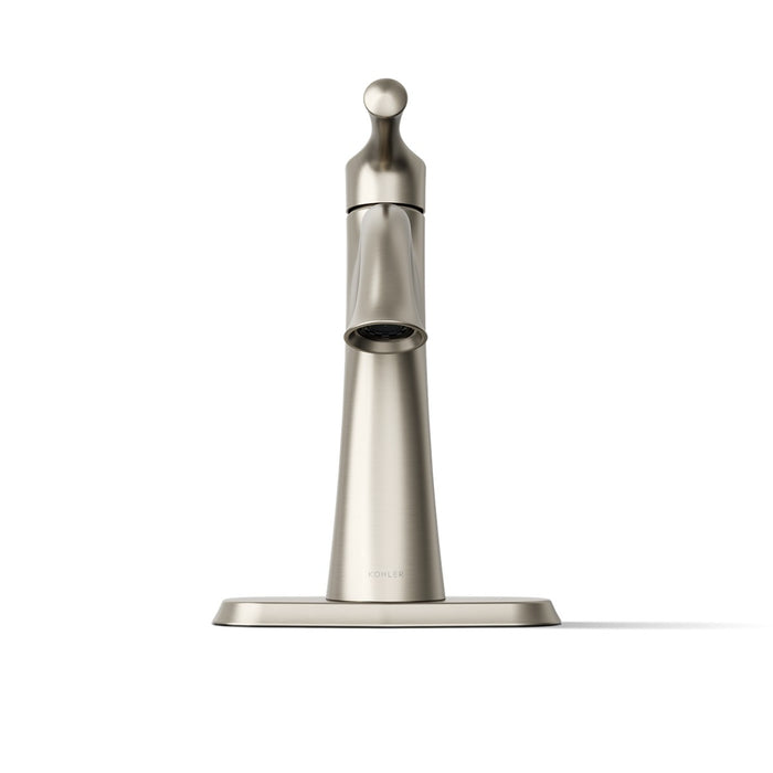 KOHLER K-35952-4K Buckley Single-handle bathroom sink faucet, 1.0 gpm, vibrant brushed nickel - view 2