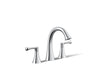 KOHLER K-35953-4K Buckley Widespread bathroom sink faucet, 1.0 gpm, polished chrome