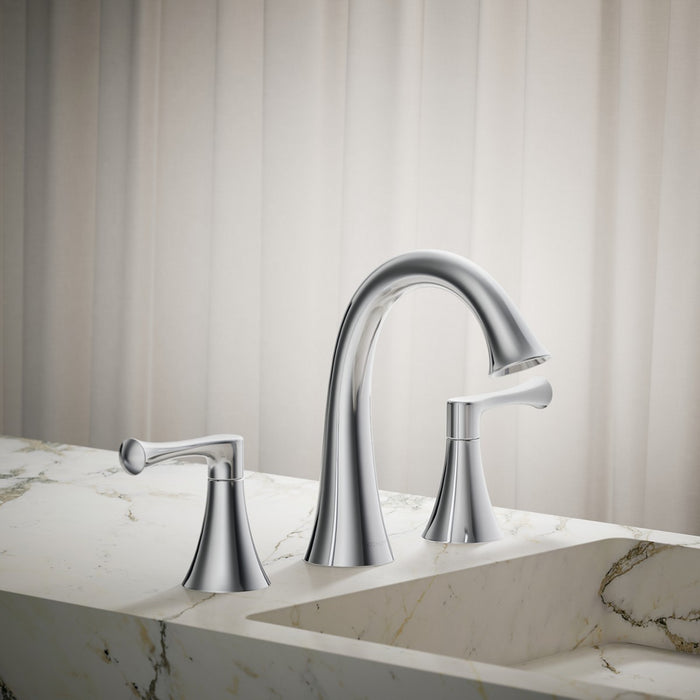 KOHLER K-35953-4K Buckley Widespread bathroom sink faucet, 1.0 gpm