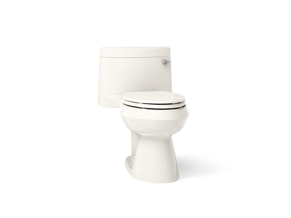 KOHLER K-3619-RA Cimarron One-piece elongated toilet with concealed trapway, 1.28 gpf, biscuit