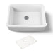 KOHLER K-36251 Audrine 32-1/2" undermount single-bowl farmhouse kitchen sink, white - view 5
