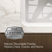 KOHLER K-36254 Audrine 33" undermount single-bowl kitchen sink, white - view 3