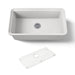 KOHLER K-36254 Audrine 33" undermount single-bowl kitchen sink, white - view 5