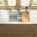 KOHLER K-36255-PC Audrine 30" undermount single-bowl workstation kitchen sink, dune - view 2
