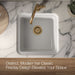 KOHLER K-36259 Audrine 18-5/8" undermount bar sink, white - view 5