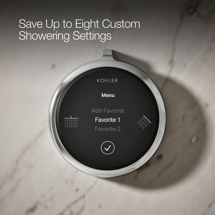 KOHLER K-36364 Anthem Duo Two-outlet shower digital control, polished chrome - view 4