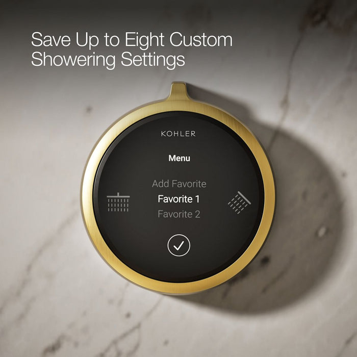KOHLER K-36364 Anthem Duo Two-outlet shower digital control