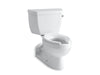 KOHLER K-3652-RA Barrington Two-piece elongated toilet, 1.0 gpf, white