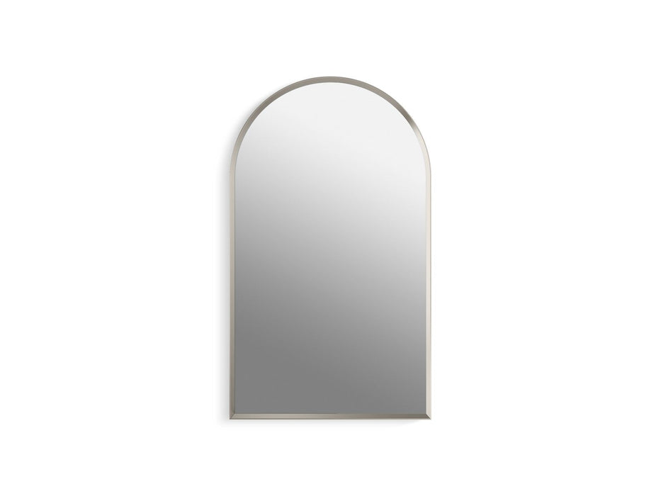 KOHLER K-36540 Verdera 20" x 34" arched framed medicine cabinet, left-hinged, brushed nickel - view 2