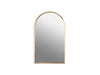 KOHLER K-36540 Verdera 20" x 34" arched framed medicine cabinet, left-hinged, moderne brushed gold - view 2