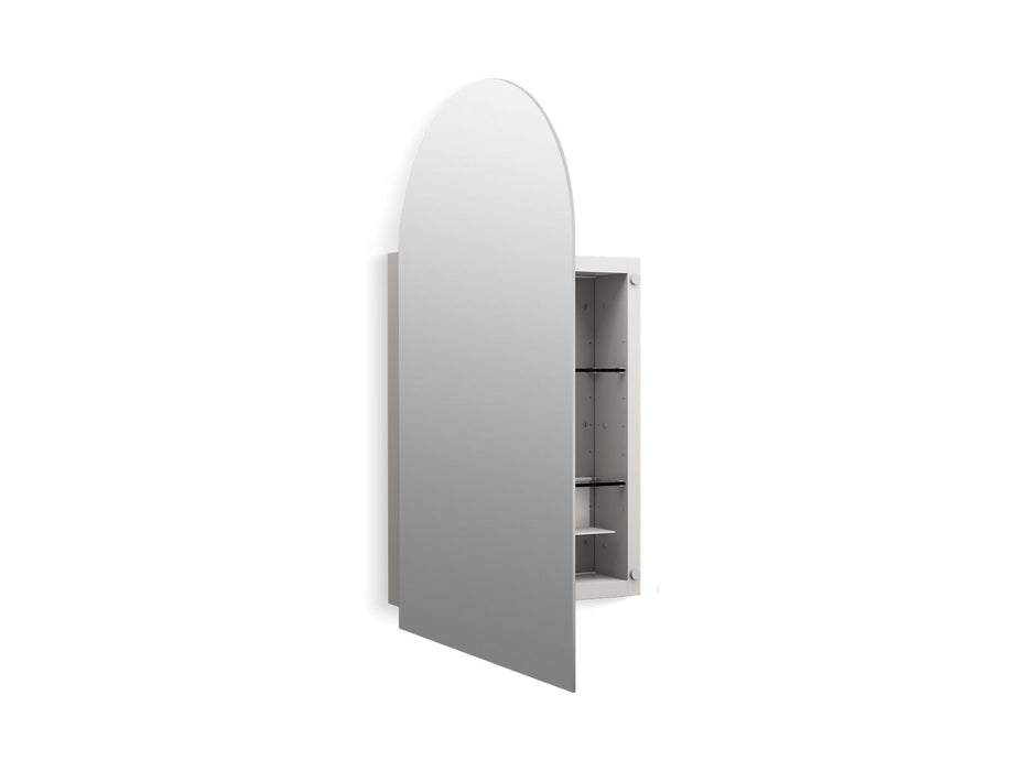 KOHLER K-36540-NFC Verdera 20" x 34" arched medicine cabinet, left-hinged