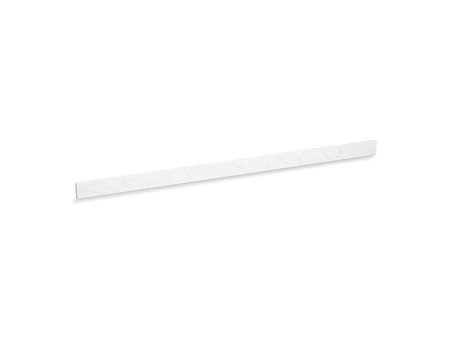 KOHLER K-36572 Silestone quartz 73" backsplash, eternal statuario