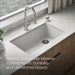 KOHLER K-36747 Billings 32-1/2" Undermount Single-bowl Kitchen Sink, Matte White - Detail image of a product feature
