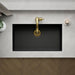 KOHLER K-36748 Billings 32-1/2" Undermount Single-bowl Kitchen Sink, Matte Black - Detail image of a product feature