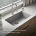 KOHLER K-36748 Billings 32-1/2" Undermount Single-bowl Kitchen Sink, Matte Grey - Detail image of a product feature