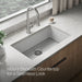 KOHLER K-36748 Billings 32-1/2" Undermount Single-bowl Kitchen Sink, Matte White - image focused on single product story