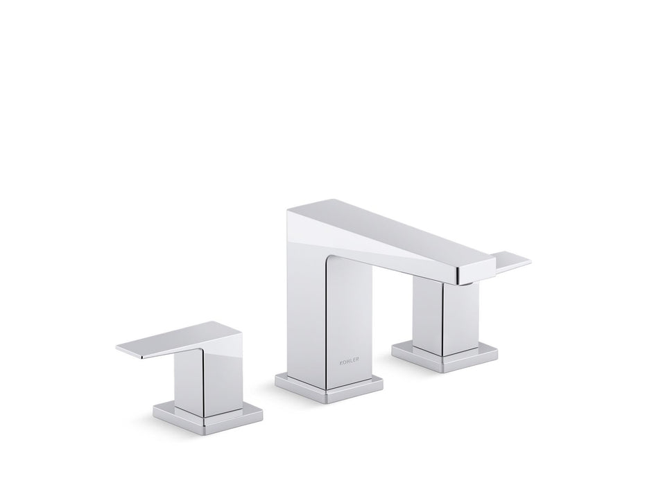 KOHLER K-36787-4 Honesty Widespread bathroom sink faucet, 0.5 gpm