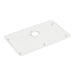 KOHLER K-37647 Sink Rack for Audrine Farmhouse Kitchen Sink, Cloude White - 3/4 view of product