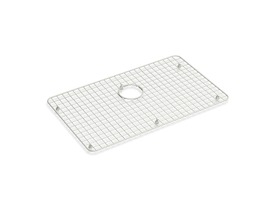 KOHLER K-37647 Sink Rack for Audrine Farmhouse Kitchen Sink, Dune - 3/4 view of product
