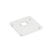 KOHLER K-37651 Sink Rack for Audrine Kitchen Sink, Cloude White - 3/4 view of product