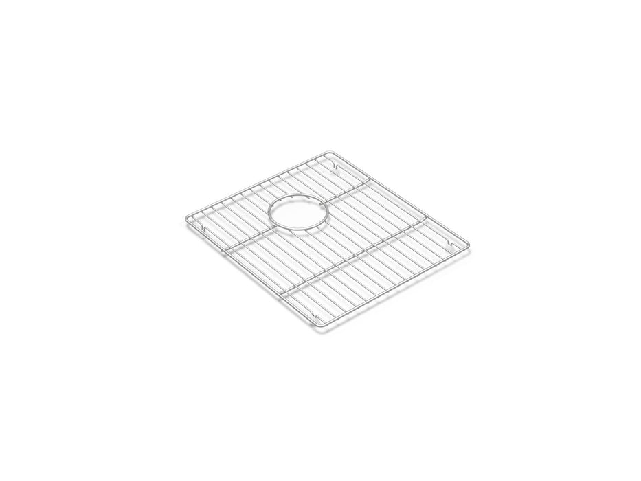 KOHLER K-37718 Billings Sink Rack, Stainless Steel - 3/4 view of product